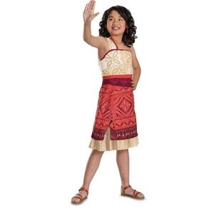DISNEY Moana 2 Classic Costume Dress- Size 4-6x